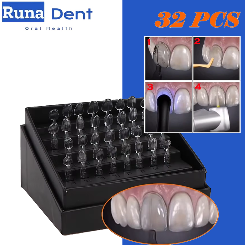 Teeth Whitening Moulds - Kit da 32 Pezzi per Sbiancamento